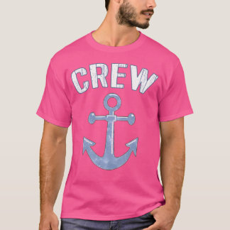 T-shirt Capitaine d'équipage de bateau Pontoon nautique Vo