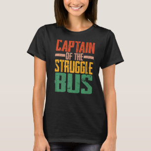 T-shirt Capitaine Du Bus De Lutte