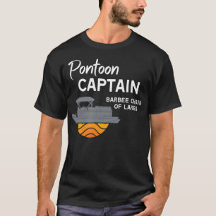 T-shirt Capitaine du Ponton, chaîne Barbee des lacs