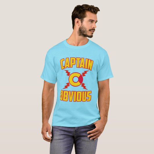 T-shirt Capitaine Évident (Devant entier)