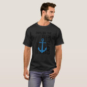 T-shirt Capitaine Femme Dibs Sur Le Drapeau Capitaine Fish (Devant entier)