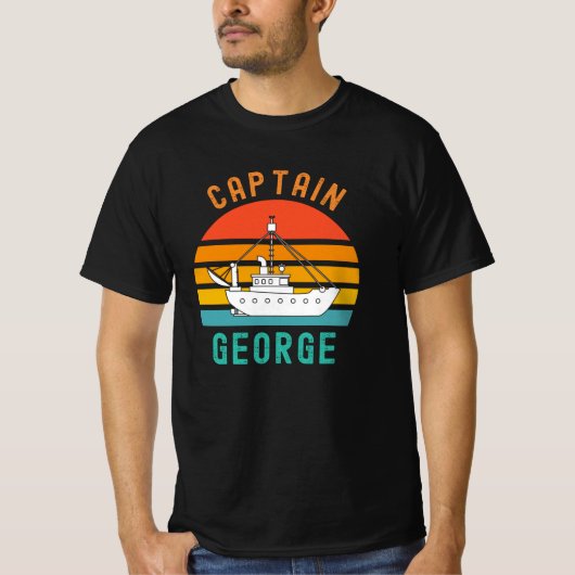 T-shirt Capitaine George (Devant)