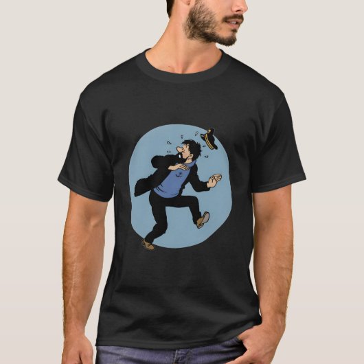 T-shirt Capitaine Haddock - Tin Tin Adventure (Devant)