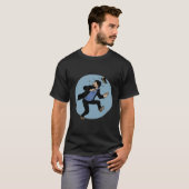 T-shirt Capitaine Haddock - Tin Tin Adventure (Devant entier)