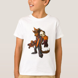 T-shirt Capitaine hanté 2 d'équipe en bois