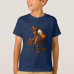 T-shirt Capitaine hanté 2 d'équipe en bois
