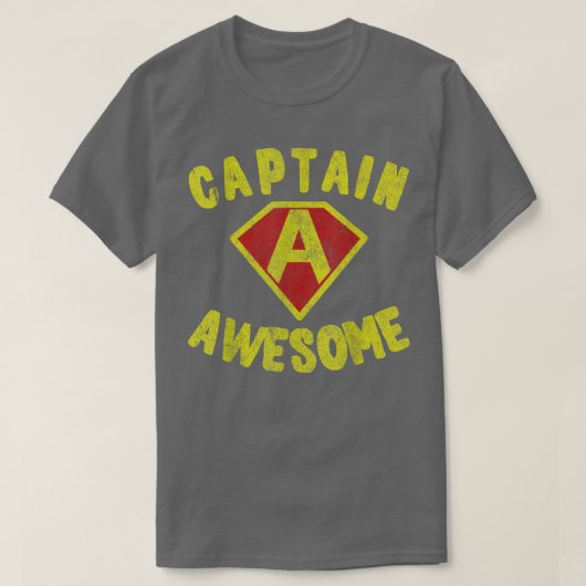 T-shirt Capitaine Incroyable (Design devant)