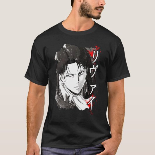T-shirt Capitaine Levi Essence (Devant)