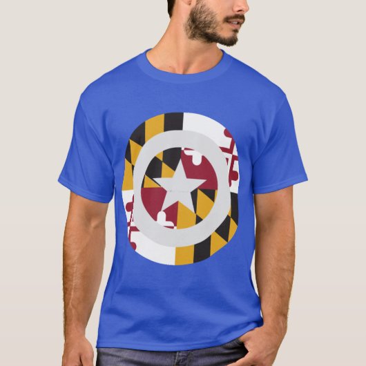 T-shirt Capitaine Maryland (Devant)