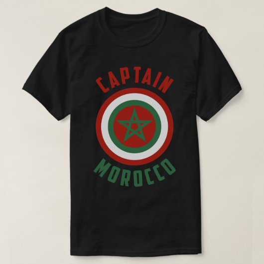 T-shirt Capitaine Morocco (Design devant)