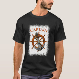 T-shirt Capitaine Nautical Ancre