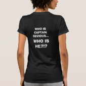 T-shirt Capitaine Obvious (Dos)