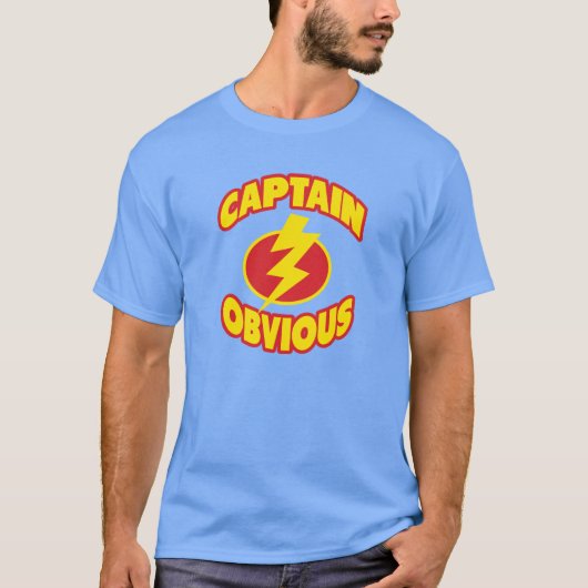 T-shirt Capitaine Obvious Shirts (Devant)
