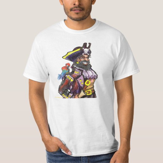 T-shirt Capitaine pirate (Devant)