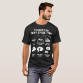 T-shirt Capitaine Pirate Papa (Devant entier)