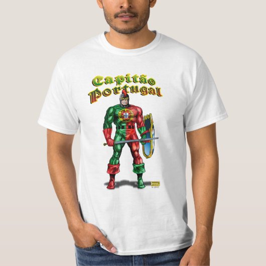 T-shirt Capitaine Portugal (Devant)