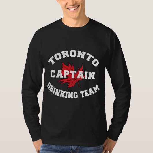 T-shirt Capitaine potable d'équipe de Toronto (Devant)
