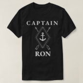 T-shirt Capitaine Ron  (Design devant)