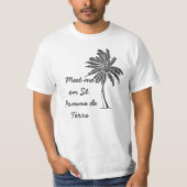 T-shirt Capitaine Ron #2 - rencontrez-moi (Devant)