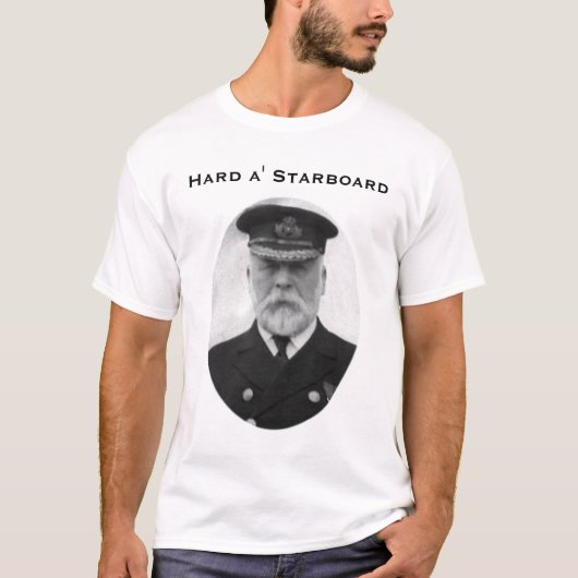 T-shirt Capitaine Smith - Titanic (Devant)