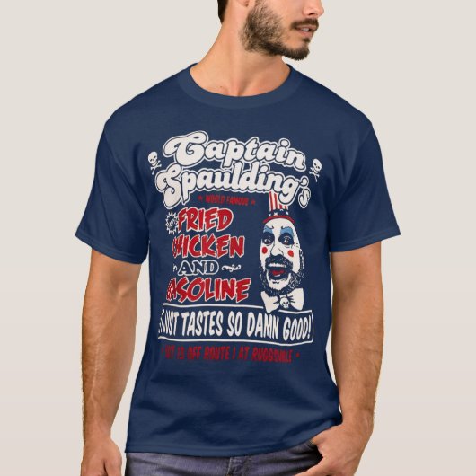 T-shirt Capitaine Spaulding ami frit (Devant)