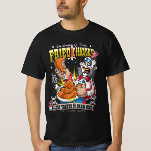 T-shirt Capitaine Spaulding avec poulet frit