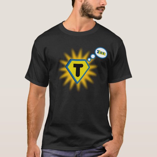 T-shirt Capitaine Tedium Black (Devant)