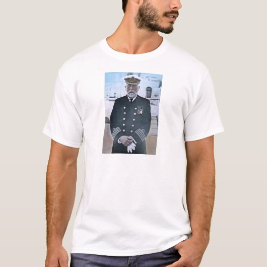 T-shirt Capitaine titanique Edouard J. Smith de RMS (Devant)