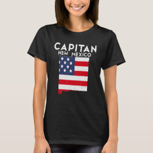 T-shirt CAPITAINE USA State America Travel New Mexican New