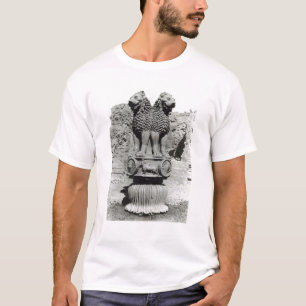 T-shirt Capital de lion du pilier de l'empereur Ashoka