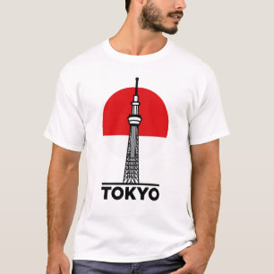 T-shirt Capitale de voyage Tokyo Japon