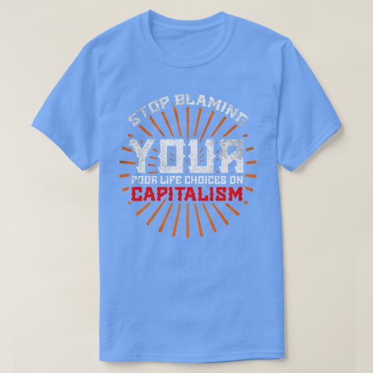 T-shirt Capitalisme 1 (Design devant)