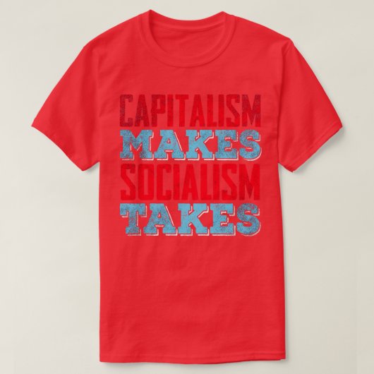 T-shirt Capitalisme 7 (Design devant)