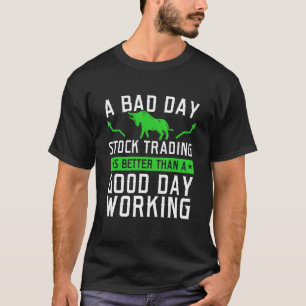 T-shirt Capitalisme de marché stock Jour Trader Capital de