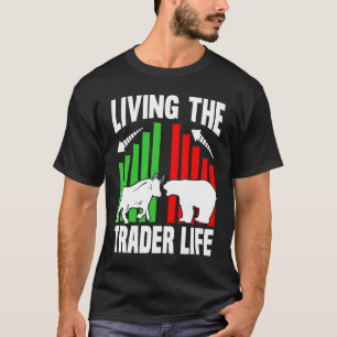 T-shirt Capitalisme de marché stock Jour Trader Capital de