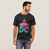 T-shirt Capitol américain Washington Dc Capitol Hill (Devant entier)