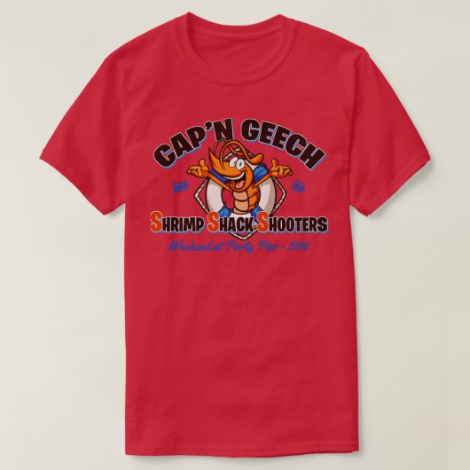 T-shirt Capn Geech et Shack Shooters que vous faites (Design devant)