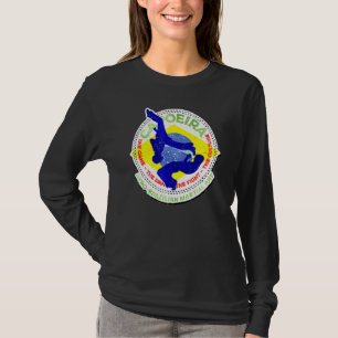 T-shirt Capoeira Afro Brésil Martial Art Culture Sticke