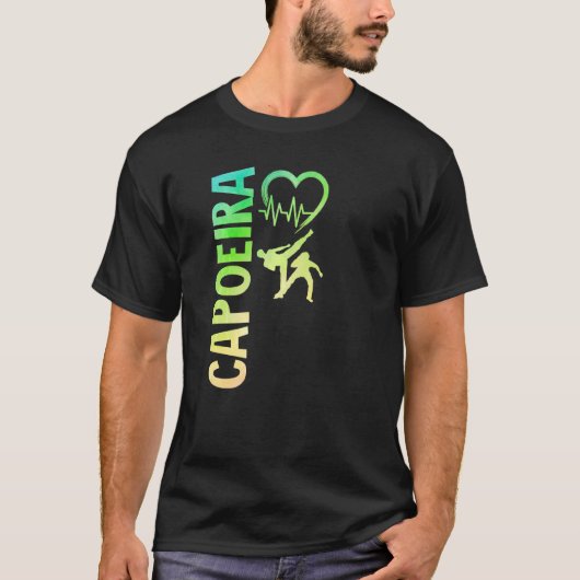 T-shirt Capoeira brésilienne Danse Martial Capoeira (Devant)