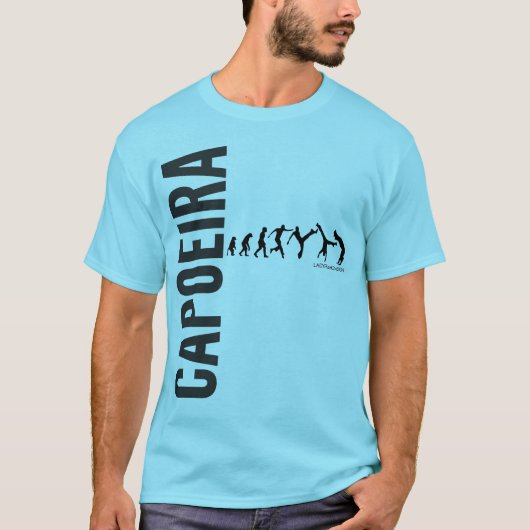 T-shirt Capoeira m vert (Devant)