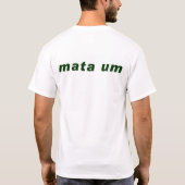 T-shirt Capoeira Mata um (Dos)
