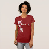 T-shirt Capoeira W rouge (Devant entier)