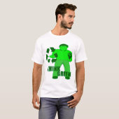 T-shirt CAPOT DE MUGGIN -- L'agresseur vert (Devant entier)