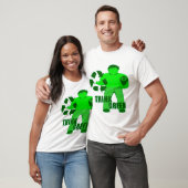 T-shirt CAPOT DE MUGGIN -- L'agresseur vert (Unisexe)