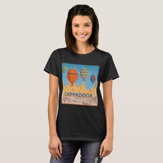 T-shirt Cappadocia Turkiye (Devant entier)