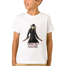 T-shirt Cappuccino Assassino | Humour foncé italie