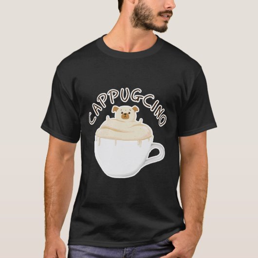 T-shirt Cappuccino ! Classique 640 (Devant)