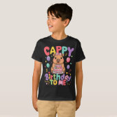 T-shirt Cappy Birthday To Me Cute Capy Capybara Birthday G (Devant entier)