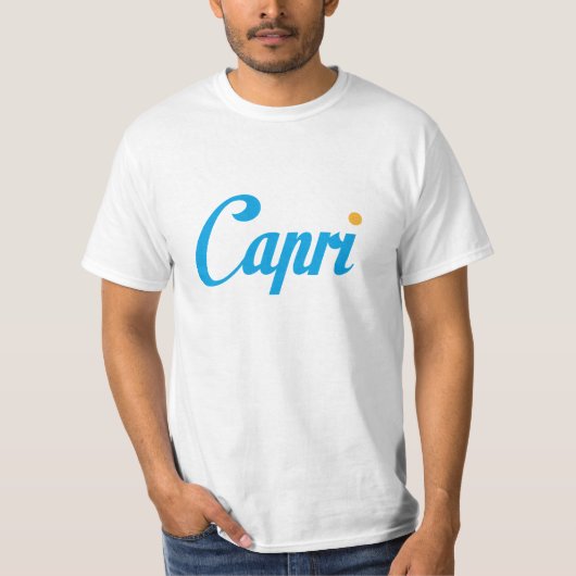 T-shirt CAPRI Italie (Devant)