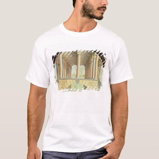 T-shirt Capriccio architectural (Devant)